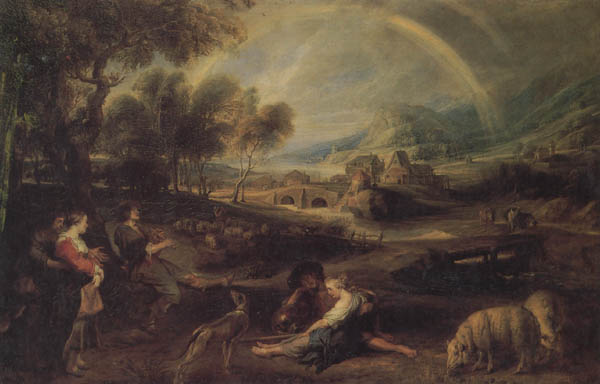 Landscape with a Rainbow